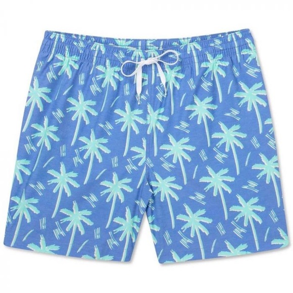 New Chubbie’s Swim Trunks 5.5” Frond Burgandys XXL - Picture 2 of 5